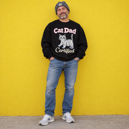 Cat Dad Certified Sweatshirt
