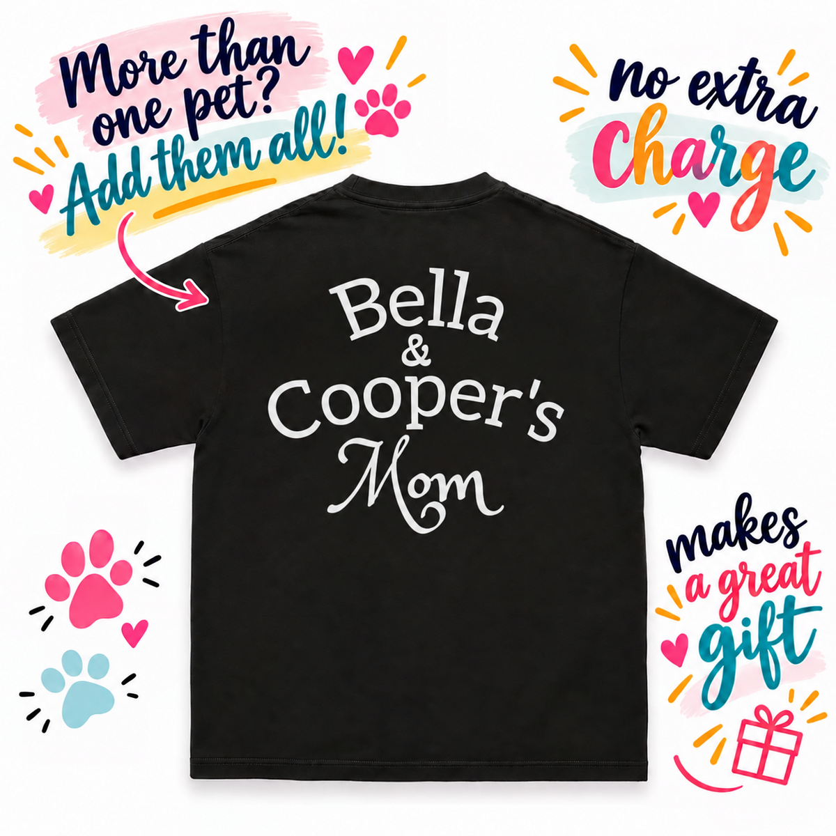 Dog Rescue Mom Tee
