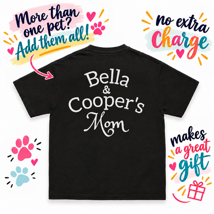 Dog Rescue Mom Tee