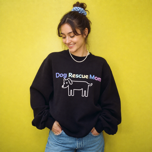 Dog Rescue Mom Sweatshirt