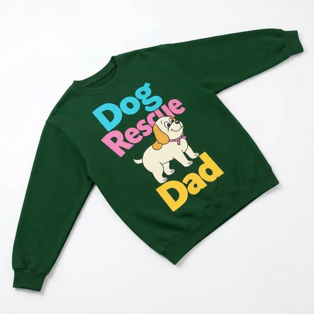 Dog Rescue Dad Sweatshirt