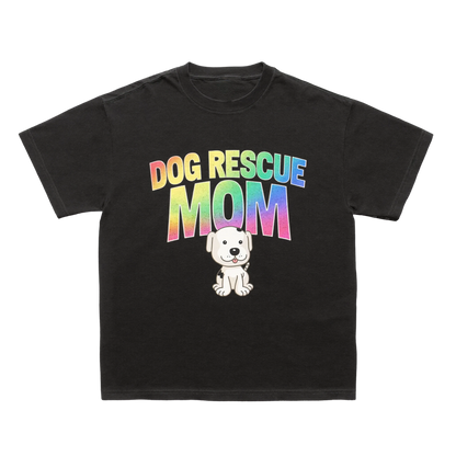 Dog Rescue Mom Tee
