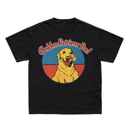 Golden Retriever Dad Tee