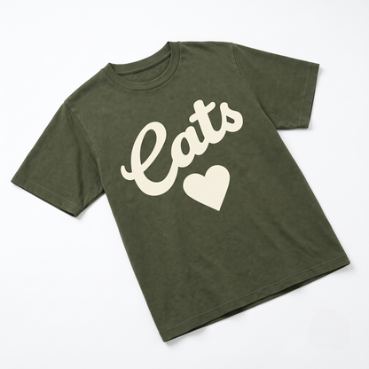 Heart Cats Unisex Tee